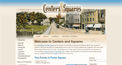 Desktop Screenshot of centersandsquares.com